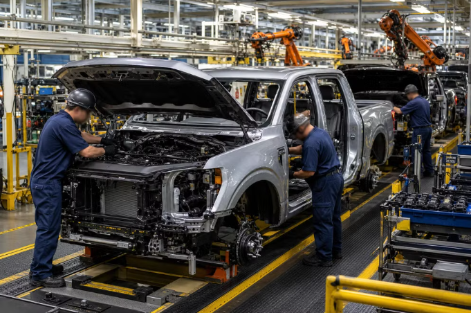 Ford tạm dừng sản xuất dòng xe bán tải F-150